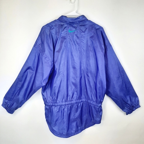 Vintage Nike Lady Foot Locker Windbreaker Track Jacket Size Medium 10-12 - Picture 8 of 16